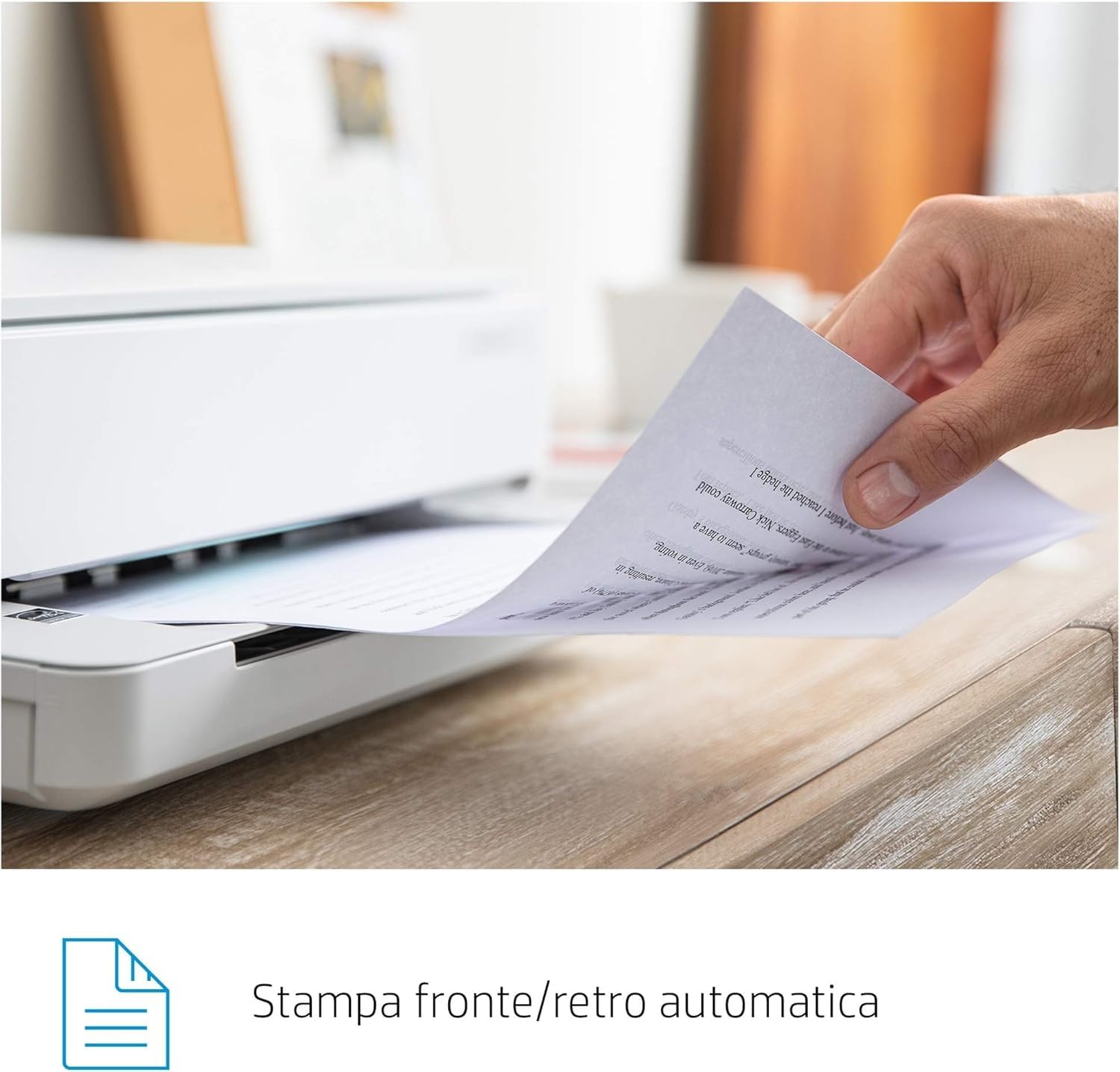 HP Envy 6020 5SE16B Stampante Fotografica Multifunzione A4, Wi-Fi Dual Band, Stampa Fronte/Retro Automatica, Grigia