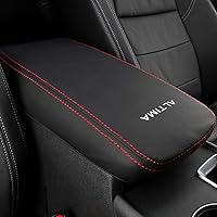 Vista 14 de XITER Protector de funda para reposabrazos de automóvil, 1 almohadilla de cuero para consola central para Nissan Altima 2019-2025, protector de caja
