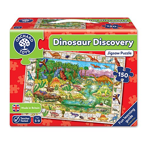 Preisvergleich Produktbild Orchard Toys Dinosaurier-Entdeckung Puzzlespiel Dinosaur Discovery - Englische Sprache