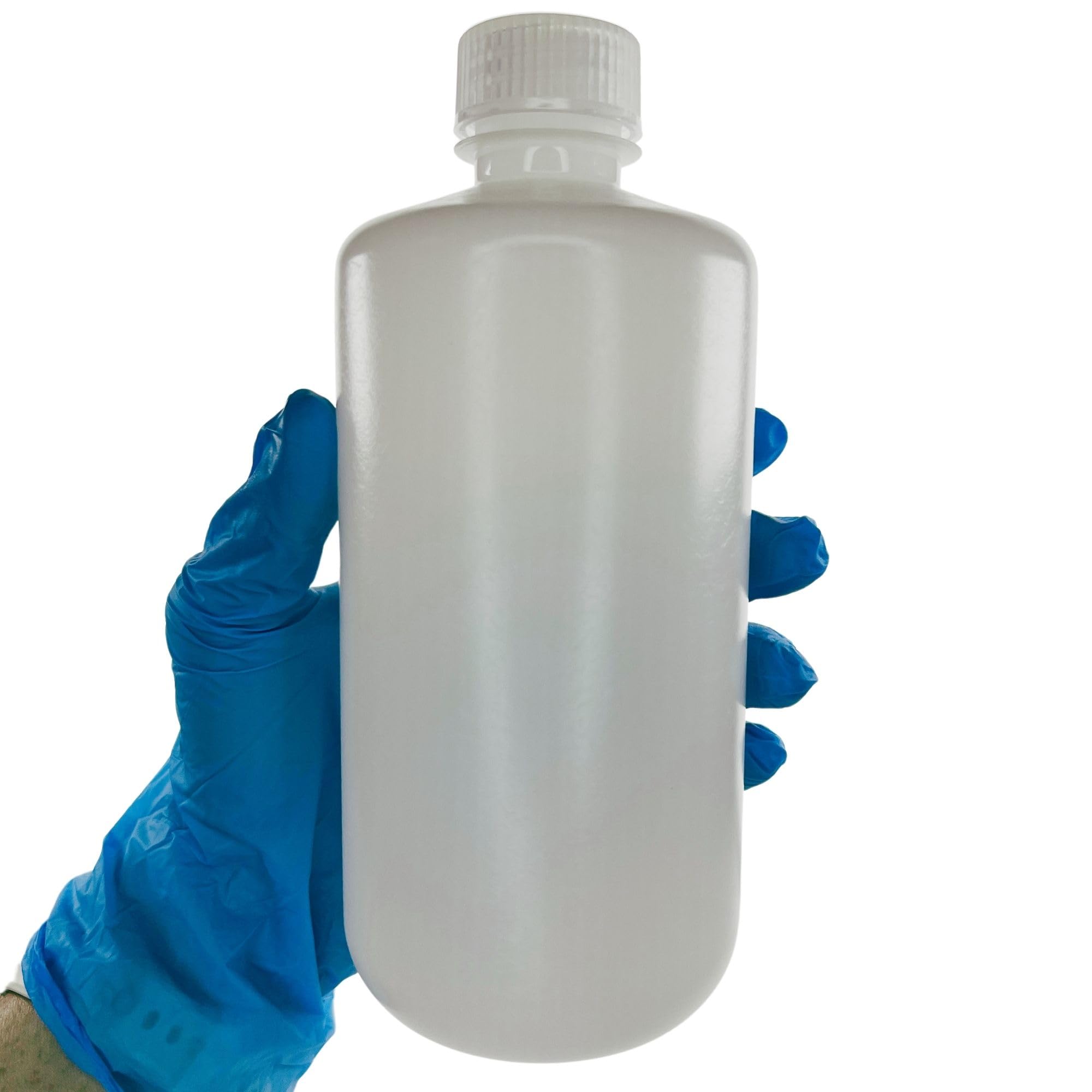 Eisco - Confezione da 12, 500 ml di bottiglie di reagenti traslucidi, in HDPE, con tappo in polipropilene, non sterili, a prova di perdite, resistenti agli agenti chimici, per stoccaggio e trasporto