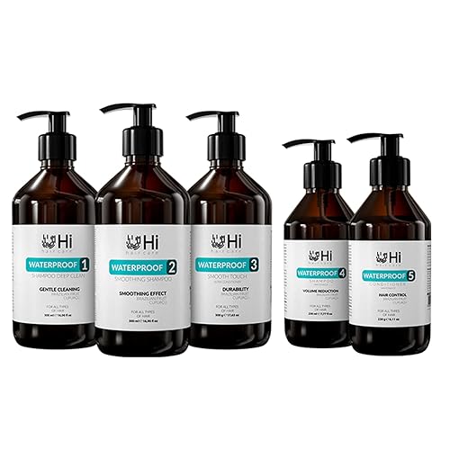 Hi Hair Care Kit Hair Straightener Treatment and Shampoo Conditioner Keratina Para Alisar El Pelo Keratin Hair Treatment Brazilian Blowout Products