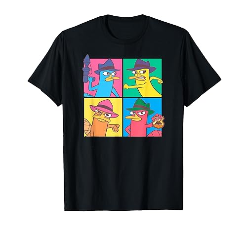 Disney Phineas and Ferb Agent P Pop Box Up T-Shirt