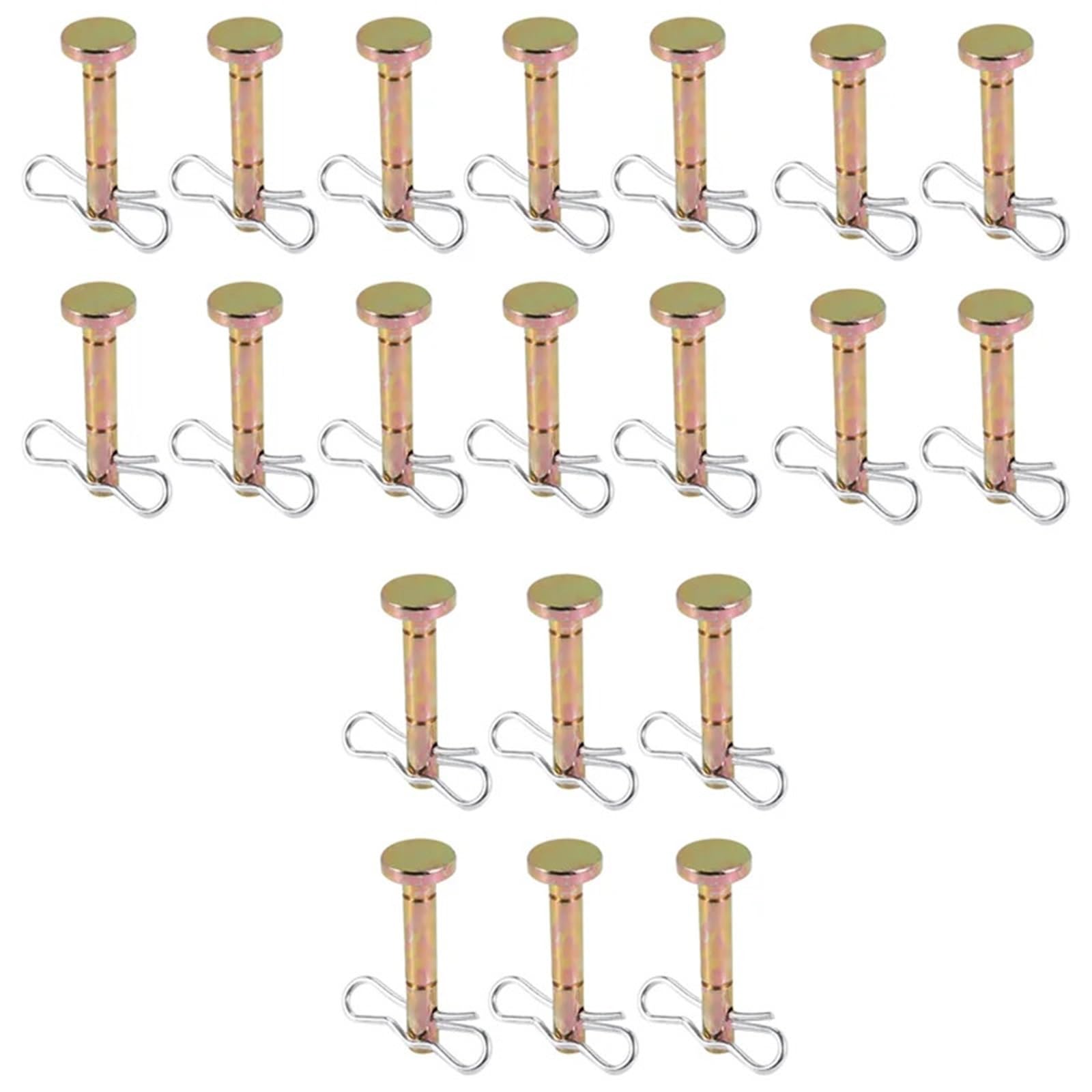 Zyrqon As Shown 40 Pieces Shear Pins And Cotter 738-04124 And 714-04040 Replacement Pin And Bow Tie Lock