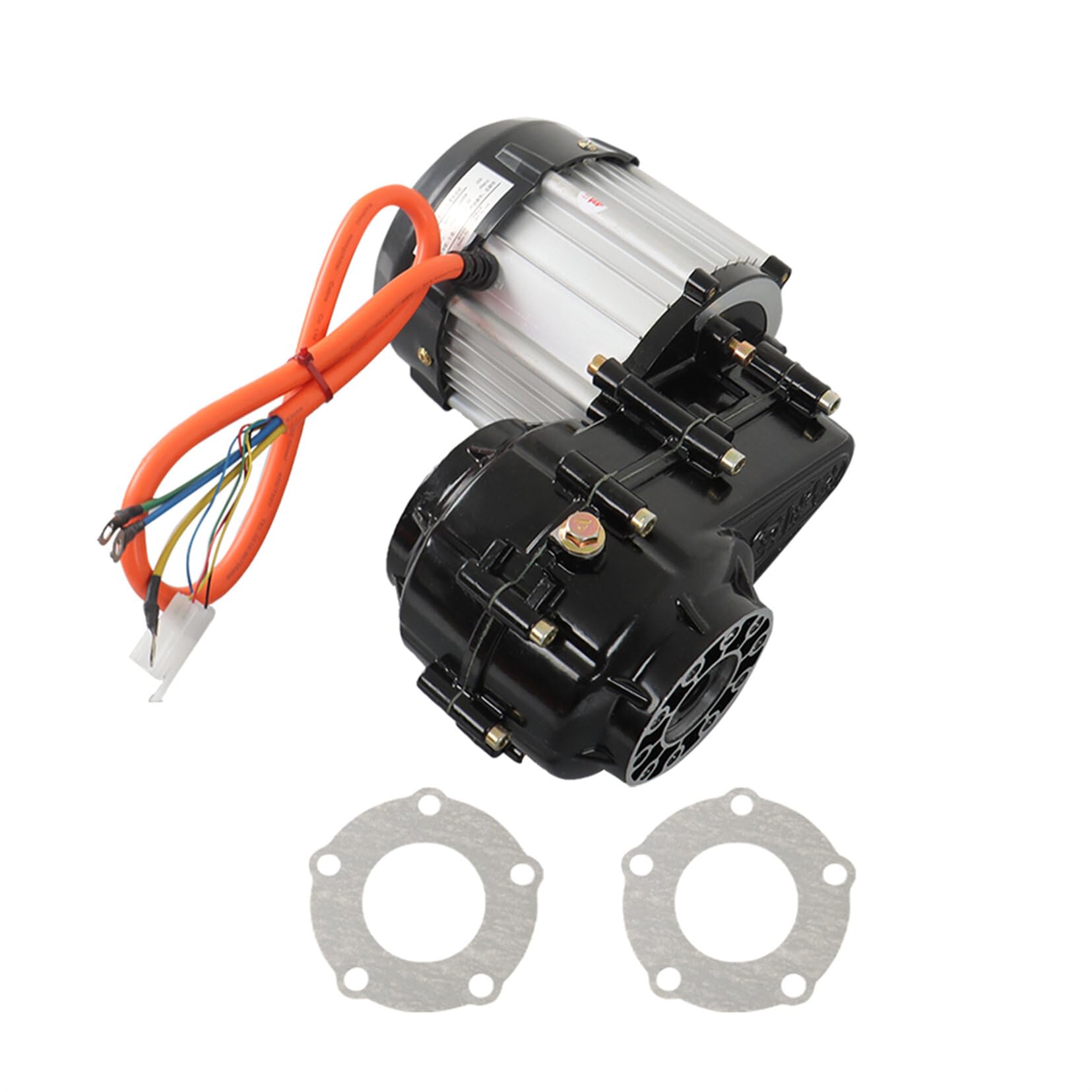 SEBLAFF 48V 1000W Brushless Differential Motor Replacement for Go Karts Golf Carts Tricycles Electric Bikes ATV Scooters