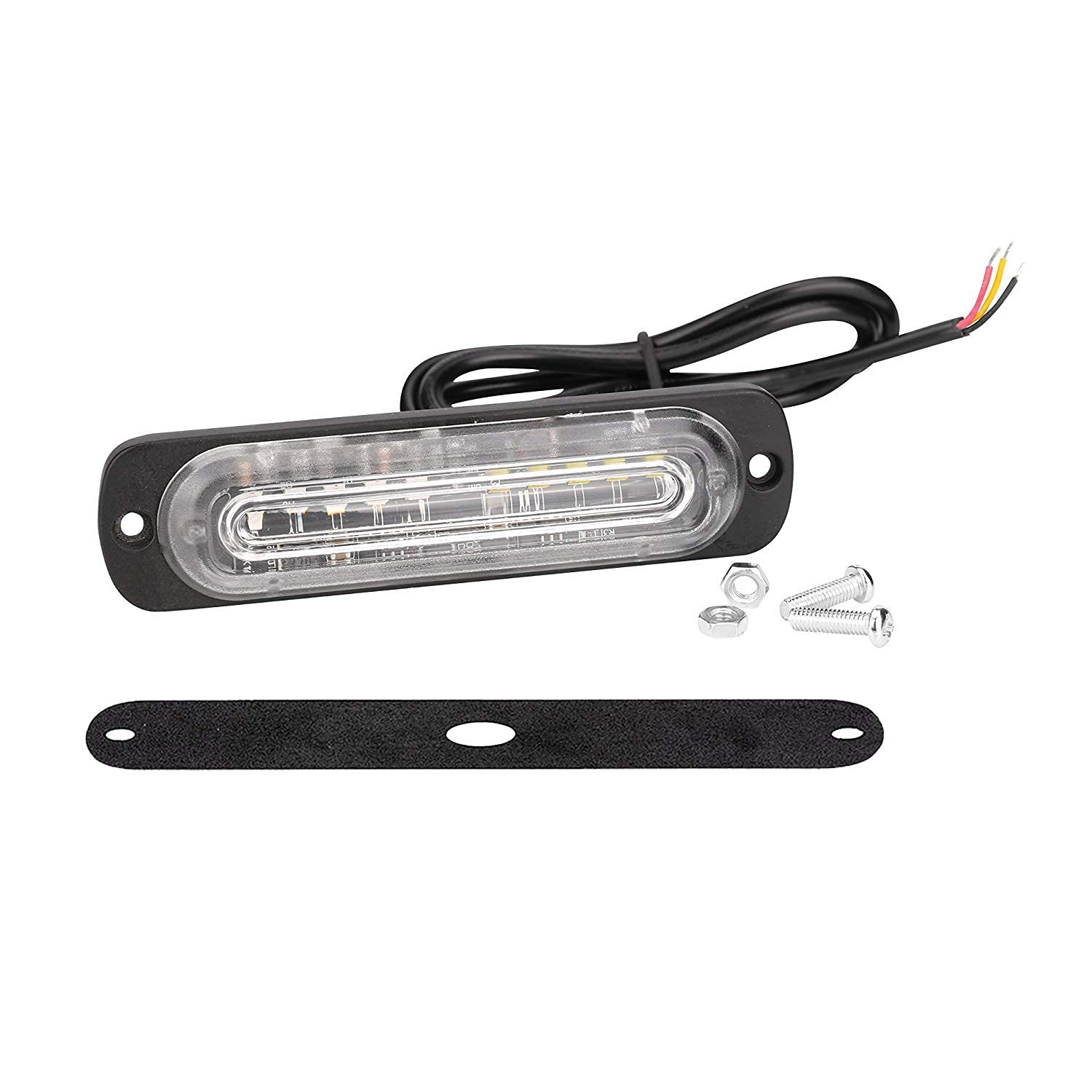 4 szt. 12 V-24 V 18 W LED boczne światła postojowe samochodu do przyczepy, ciężarówki, kierunkowskazów awaryjnych, kierunkowskazów stroboskopowych, świateł ostrzegawczych