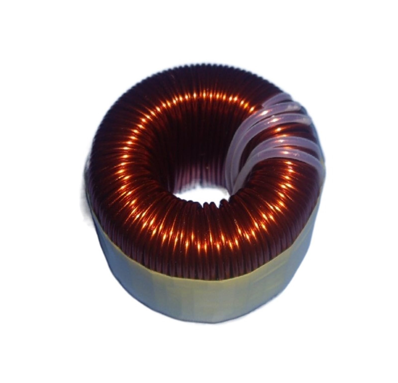 1 Stück 1MH/2,5MH 14A 3KW-3,5KW Fe-SI-Al Sinusförmiger Induktor Filter Induktor Induktorspule Ferrosilizium-Aluminium-Magnetring(Size:1MH)