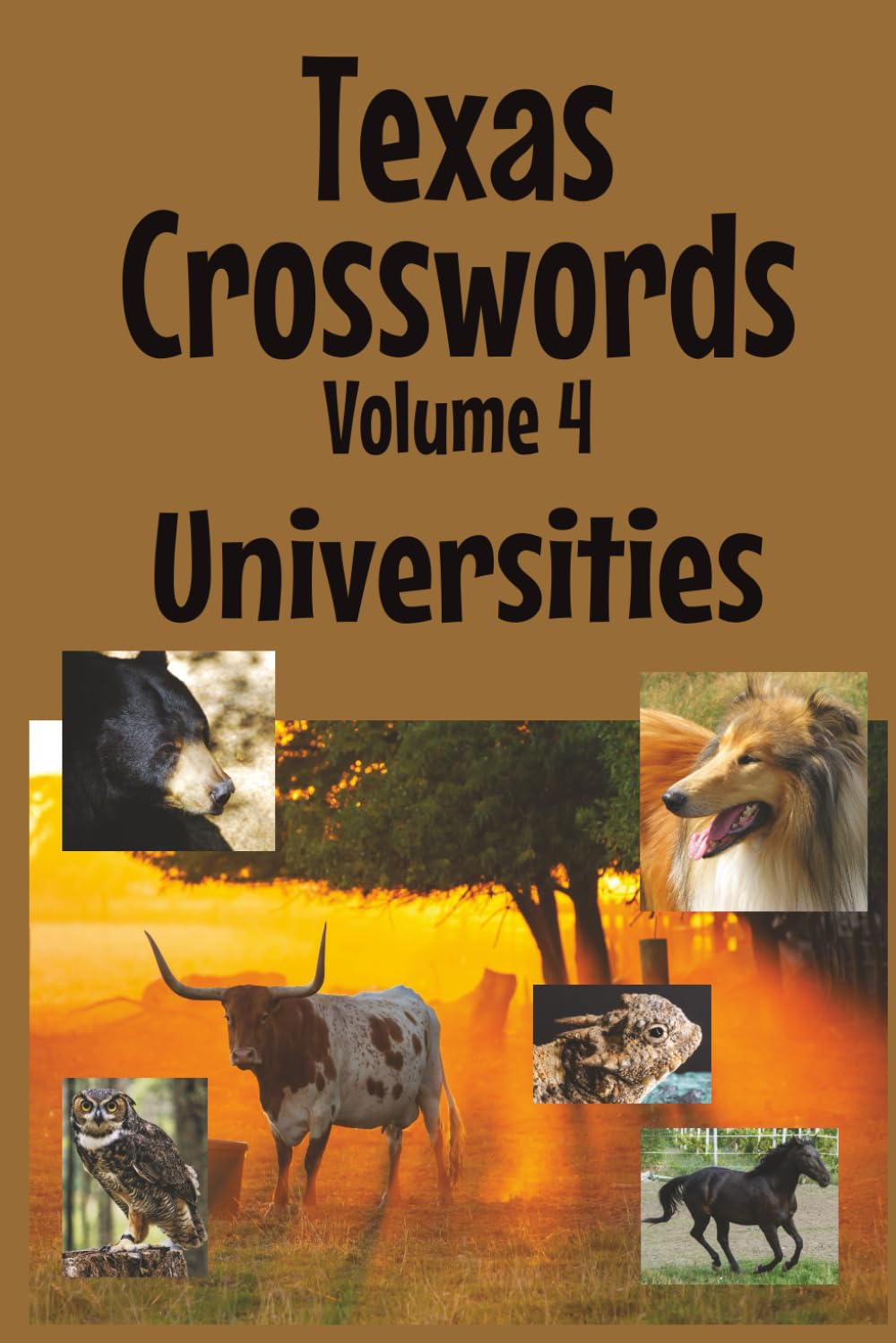 Texas Crosswords Volume 4 Universities: Explore Texas universities one crossword at a time (Texas Crossword Puzzles)