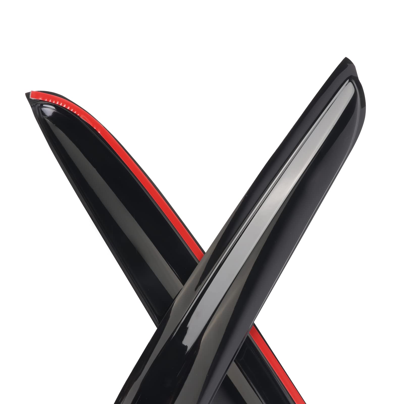 DYRDINSHOW Ventvisor - Juego de 4 deflectores de Ventana Lateral para Dodge Charger 2011-2022