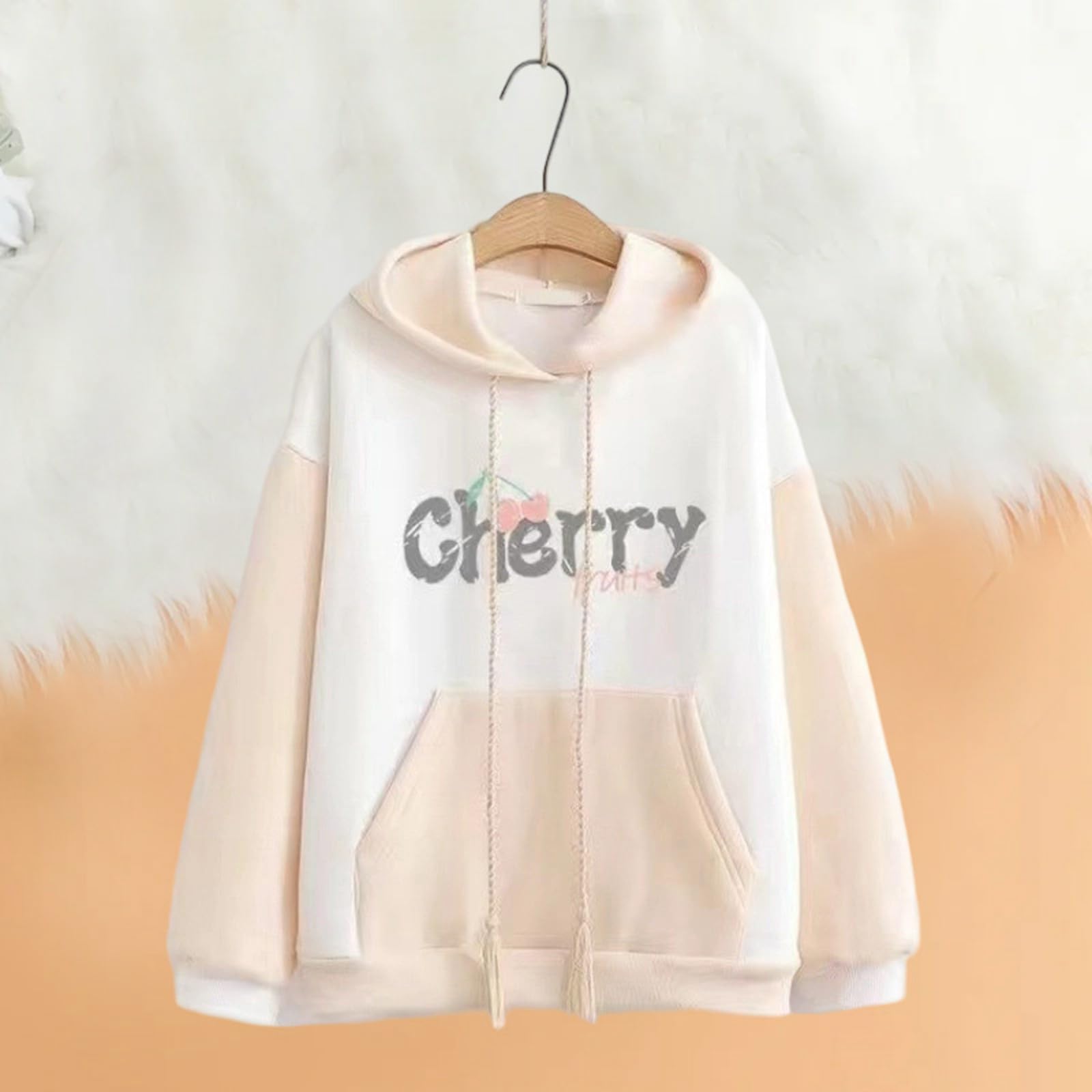 Genérico Chandal Naranja Niño - Conjuntos Y Conjuntos para Niñas: Conjunto De 2 Piezas con Sudadera Y Pantalón Informal Ropa Deportiva Holgada Y De Moda para Adolescentes Ropa De Juego Cómoda