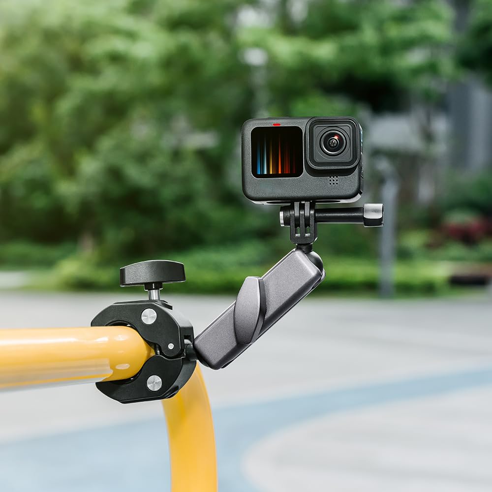 Supporto Per Manubrio Bici/Moto | Rotazione 360&deg; | Per GoPro, Insta360, DJI
