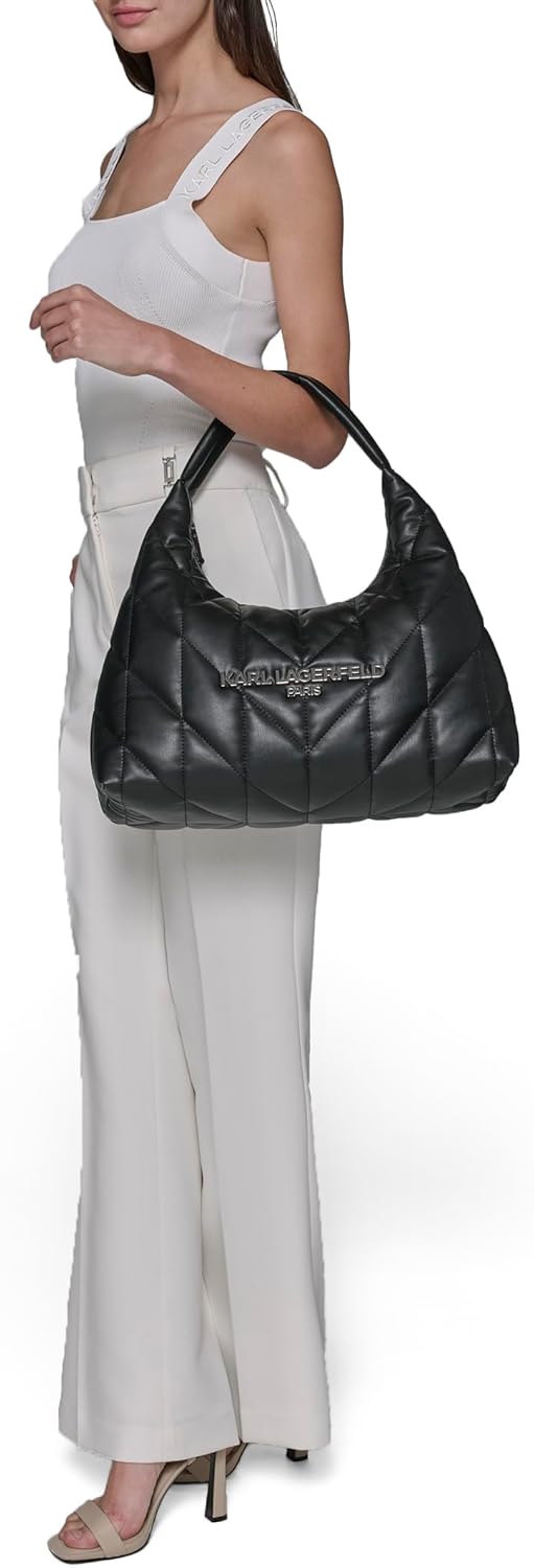 KARL LAGERFELD Paris Voyage Hobo Bag - Image 5