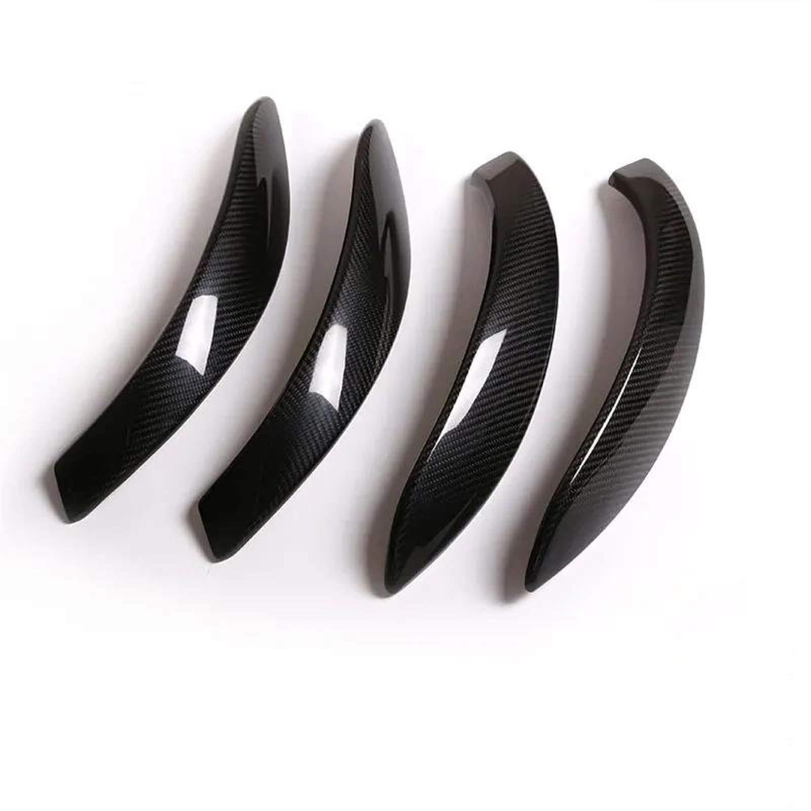Qibbei B 4Pcs Car Interior Accessories Door Inner Bowl Cover Decoration Sticker For 3 4 Series 3Gt F34 F30 F36 2013-2019 Stickers(B 4Pcs)