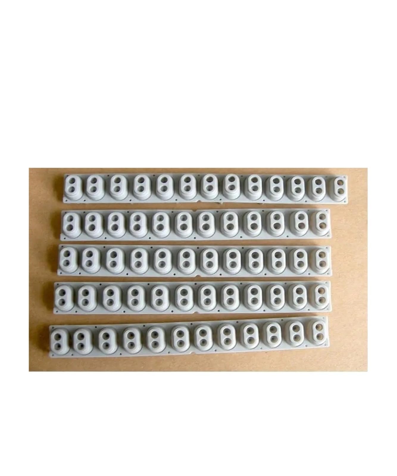 Striscia di gomma for contatto chiave da 5 pezzi, compatibile con Casio | CT-599 799 CTK-7200 5000 7300 WK-500 WK-200