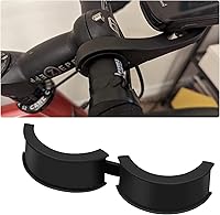 Vista 5 de 16 juntas de goma para manillar de bicicleta, 31.8 a 22.2/25.4, junta de goma antideslizante duradera para bicicletas de montaña, adaptador de junta