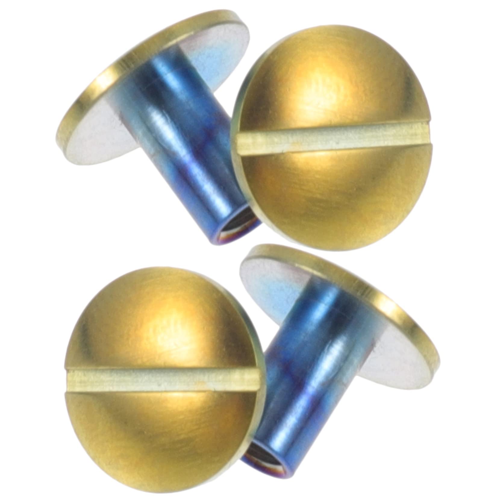 ARTIBETTER Titanium Alloy Binding Screws Replacement for Chicago Screws for Leather Craft Scrapbook Binder