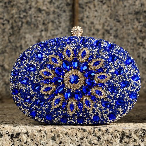 Image of Verano Hill Colette Diamond Clutch Bag for Women - Elegant Vegan Leather Evening Purse for Weddings, Parties & Proms