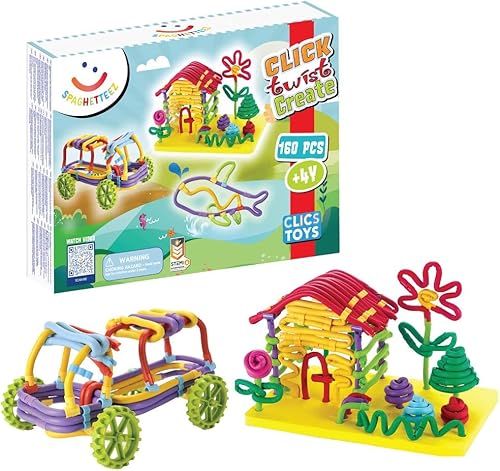 spaghetteez Kit de manualidades para niños a partir de 4 años, juguetes sensoriales para niños y niñas, ideal como regalo, juguetes de construcción