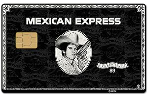 Mexican Express Credit Card Skin - Debit Card Skin Sticker