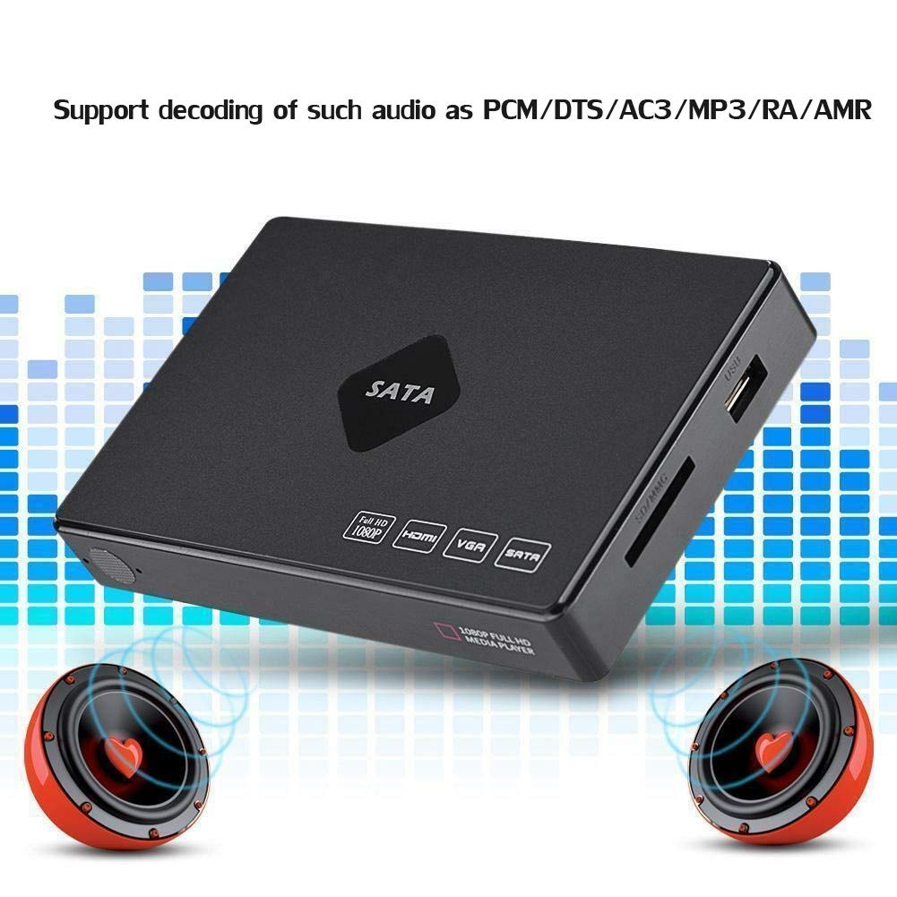 Reproductor Multimedia HDD, Reproductor de Disco Duro, 2,5 Pulgadas, una Variedad de Necesidades de Aplicación(Normativas Europeas)