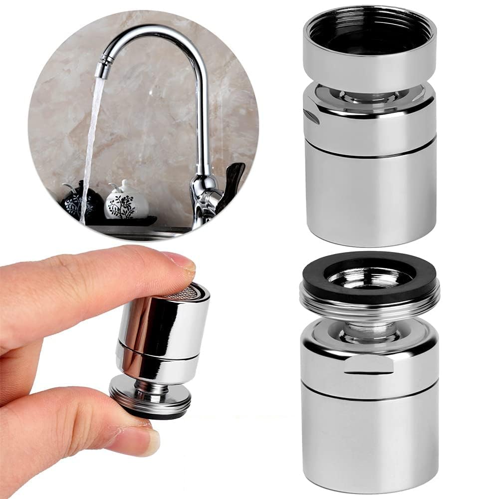 ZAP X-FLOW BRASS 360 Degree Rotatable Universal Fit Aerator Water Saving Foam Flow Chrome Finish (2) (B09WYWSQGX) Amazon Price History, Amazon Price Tracker