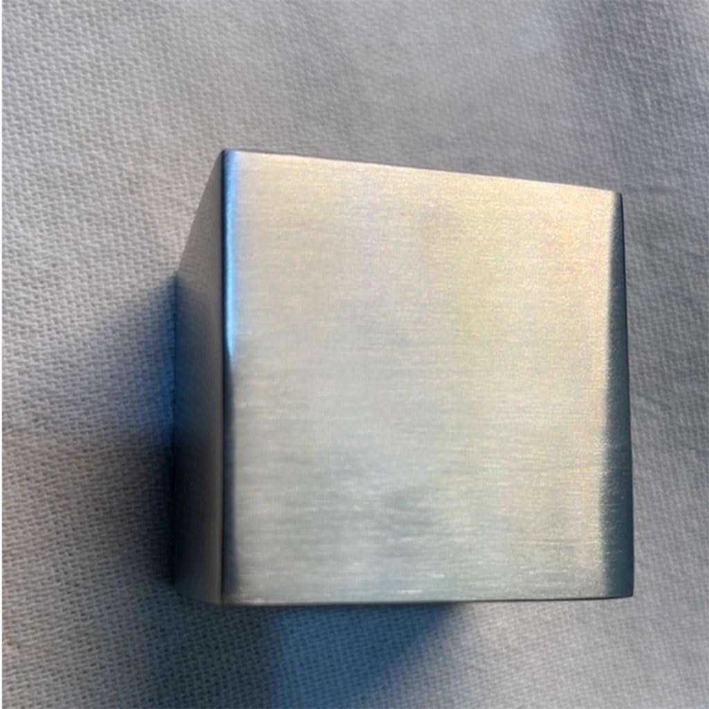 Polerowana kostka ze stali nierdzewnej 304 - Solidna kwadratowa podstawa przycisku do papieru - Dostępne rozmiary od 20 mm do 55 mm - 1 szt.(35x35x35mm)
