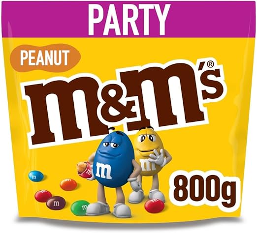 M&M's Peanuts: Bolitas de Cacahuete y Chocolate con Leche en Colores