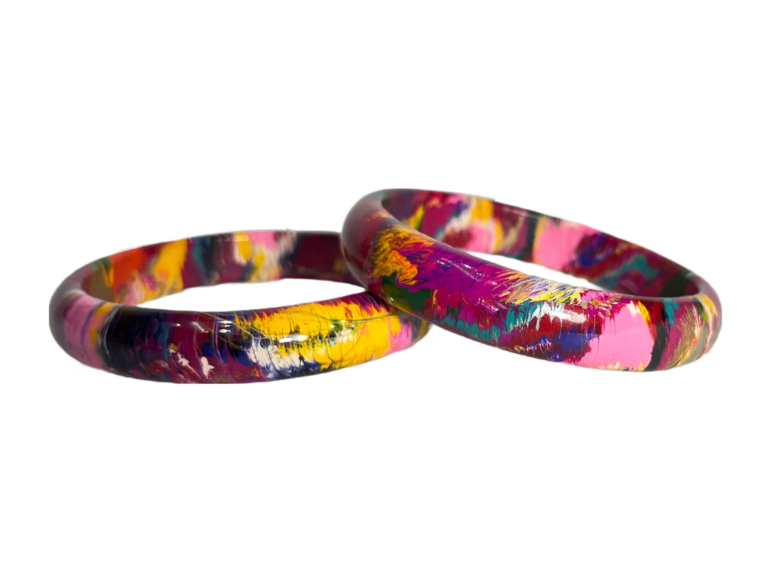 Pari Bangles Handmade Plain Lac Multi Color kada Daily use Pair of Print Kada | For Pooja | Gift | for Women and Girls (2.4) (B0B8N7P3LQ) Amazon Price History, Amazon Price Tracker