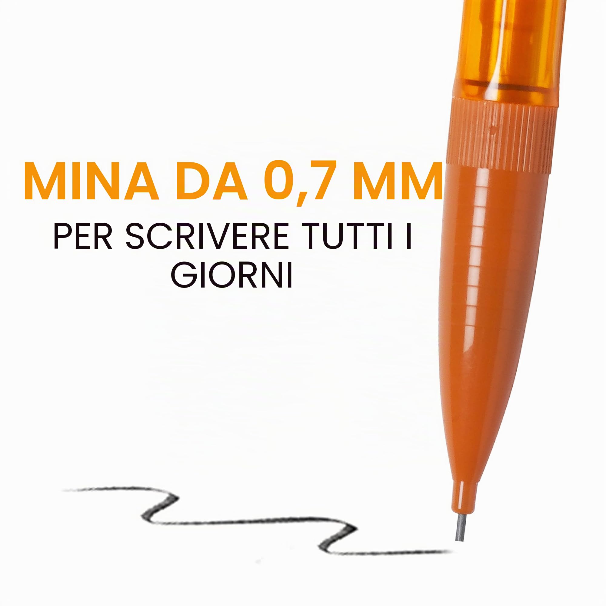 Bic Matita Xtra Smooth Color Edition, punta media (0,7 mm), 24 pezzi (MPCEP24)