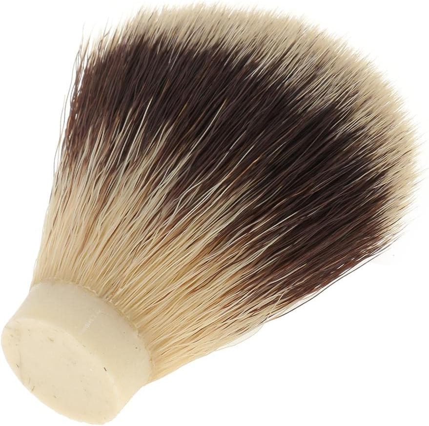 8X Beard Shaving Brush Head Knots Replacement for Beard Shaver Hairbrush for Salon Handle