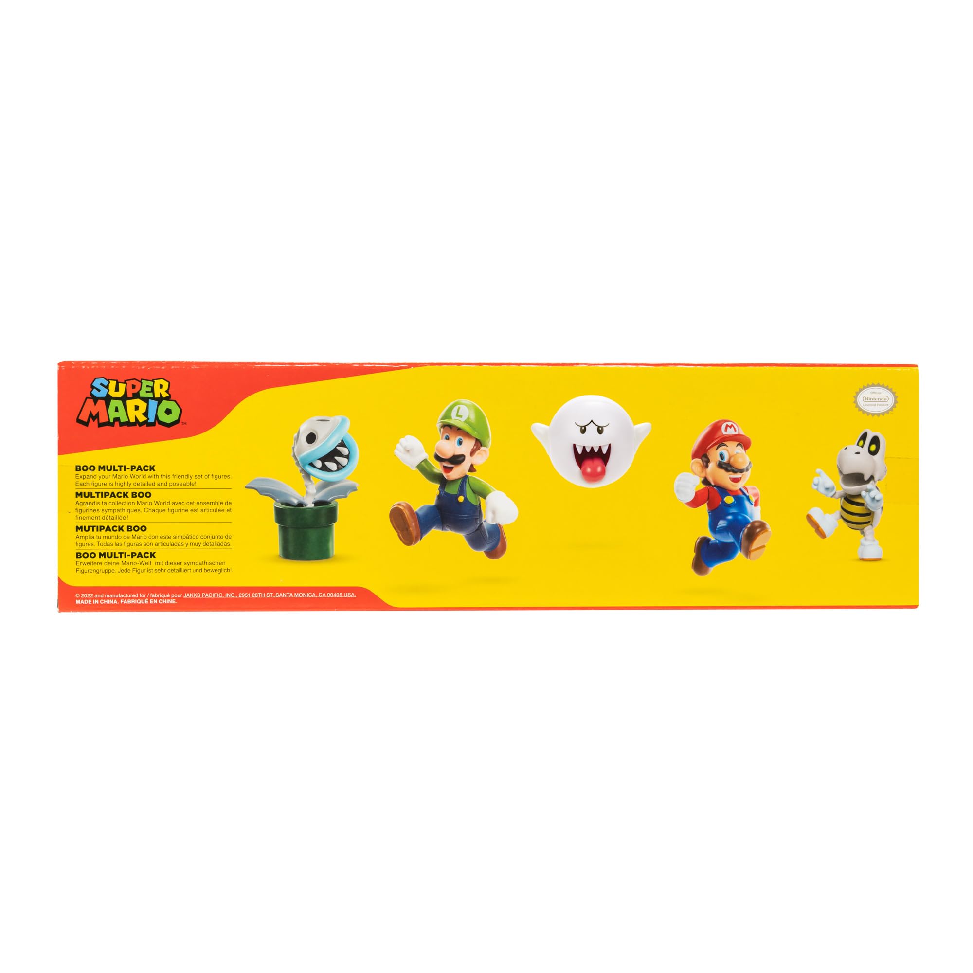 Pack 5 Figurines Mario Boo! 10CM