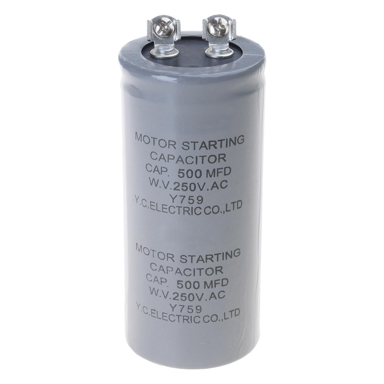 Motor Start Capacitor CD60 125V / 250V 50UF-1200UF Motor Starting Running Capacitor for Professional and Home Use Start