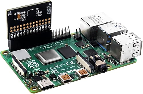 GeeekPi Raspberry Pi TPM2.0 Módulo TPM9670 basado en un Infineon Optiga SLB 9670 TPM 2.0, módulo GPIO TPM adicional compatible con todos los modelos