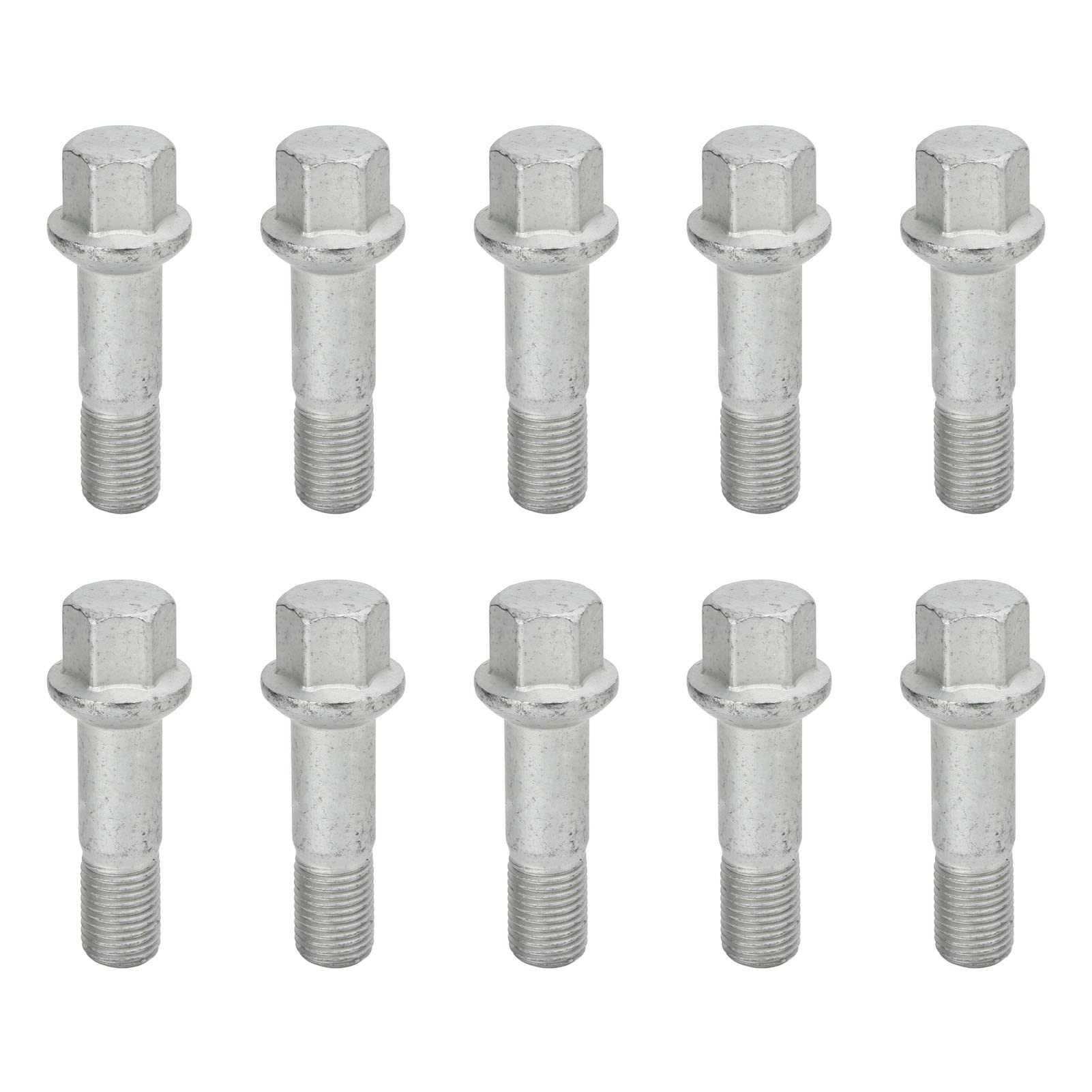 20 Pack Wheel Lug M14x1.5, 67mm Length Replacement, Universal Fit for ML350 S500 GLK350 S550 CL500 GL450, Wheel Spacers and Lug Nuts Included