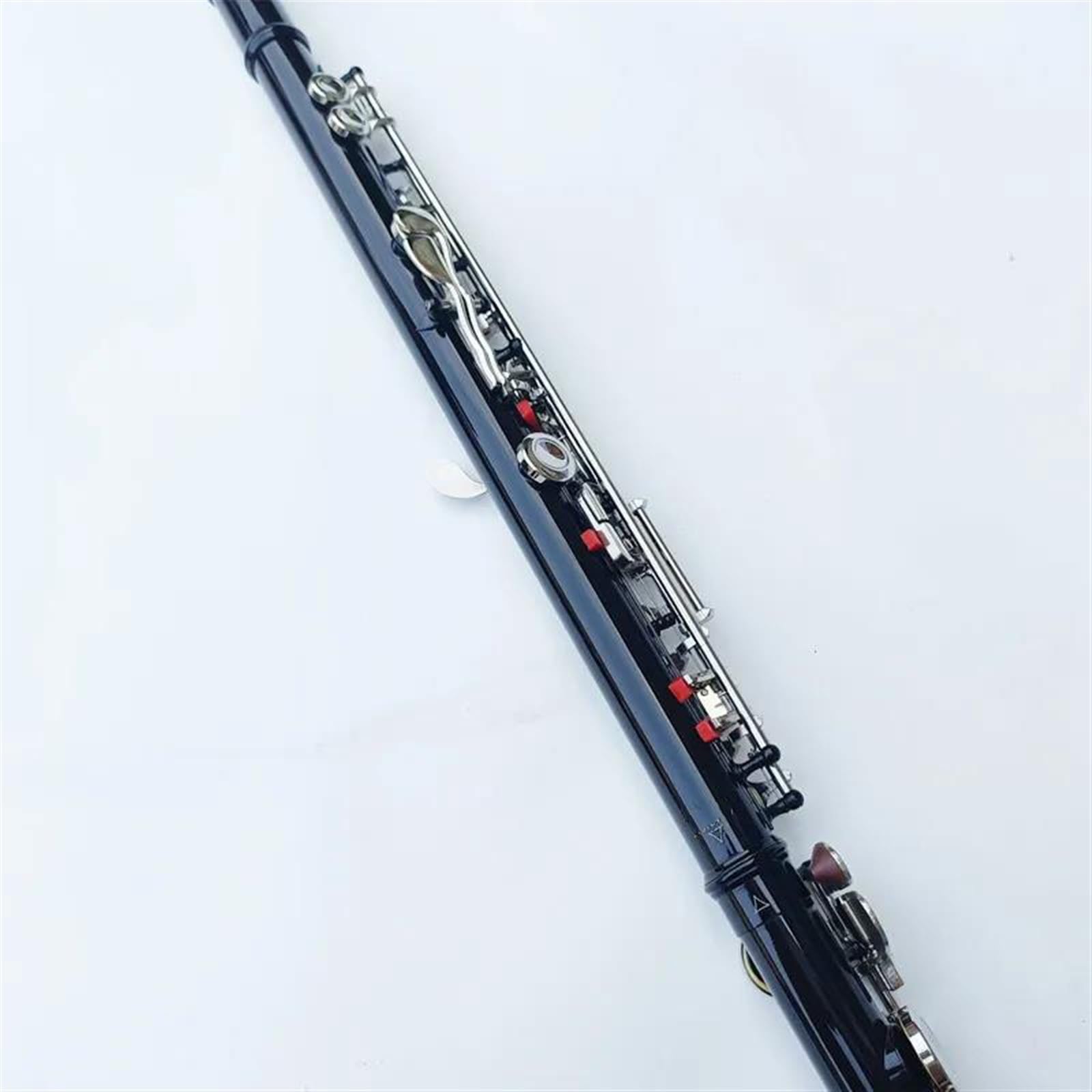 Flauto Traverso Flauto Nero A 16 Fori Strumento A Fiato Chiave Chiusa Aggiungi Il Tasto E Tono C Flauto Da Concerto Placcato In Nichel Con Custodia