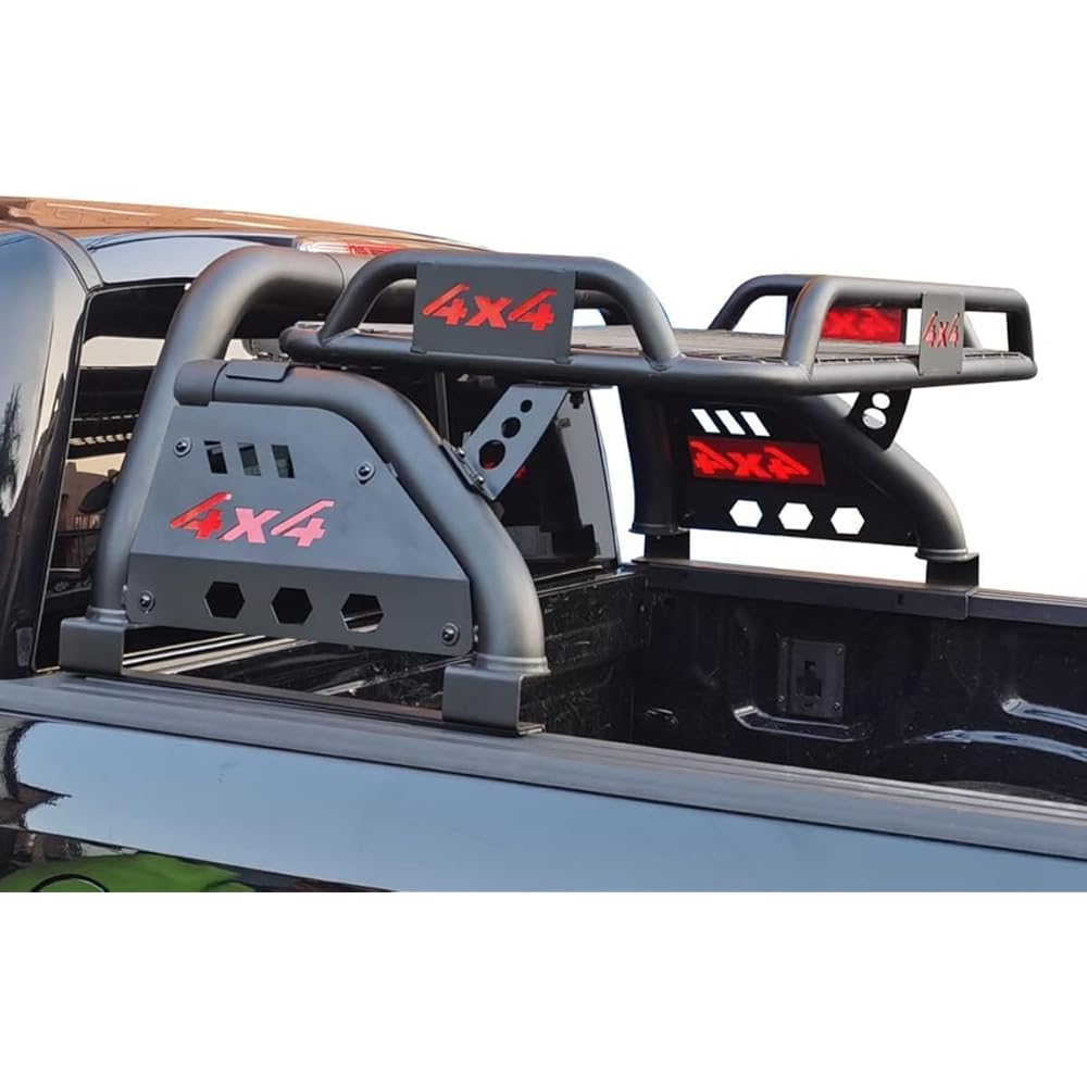 49/mo Finance kehosx Black Roll Bar, Bed Rack Roll Bar Cargo Carrier