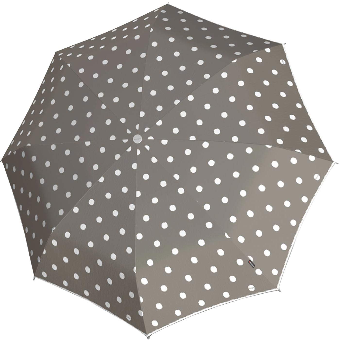 Knirps Taschenschirm T.200 Duomatic Dot Art - taupe