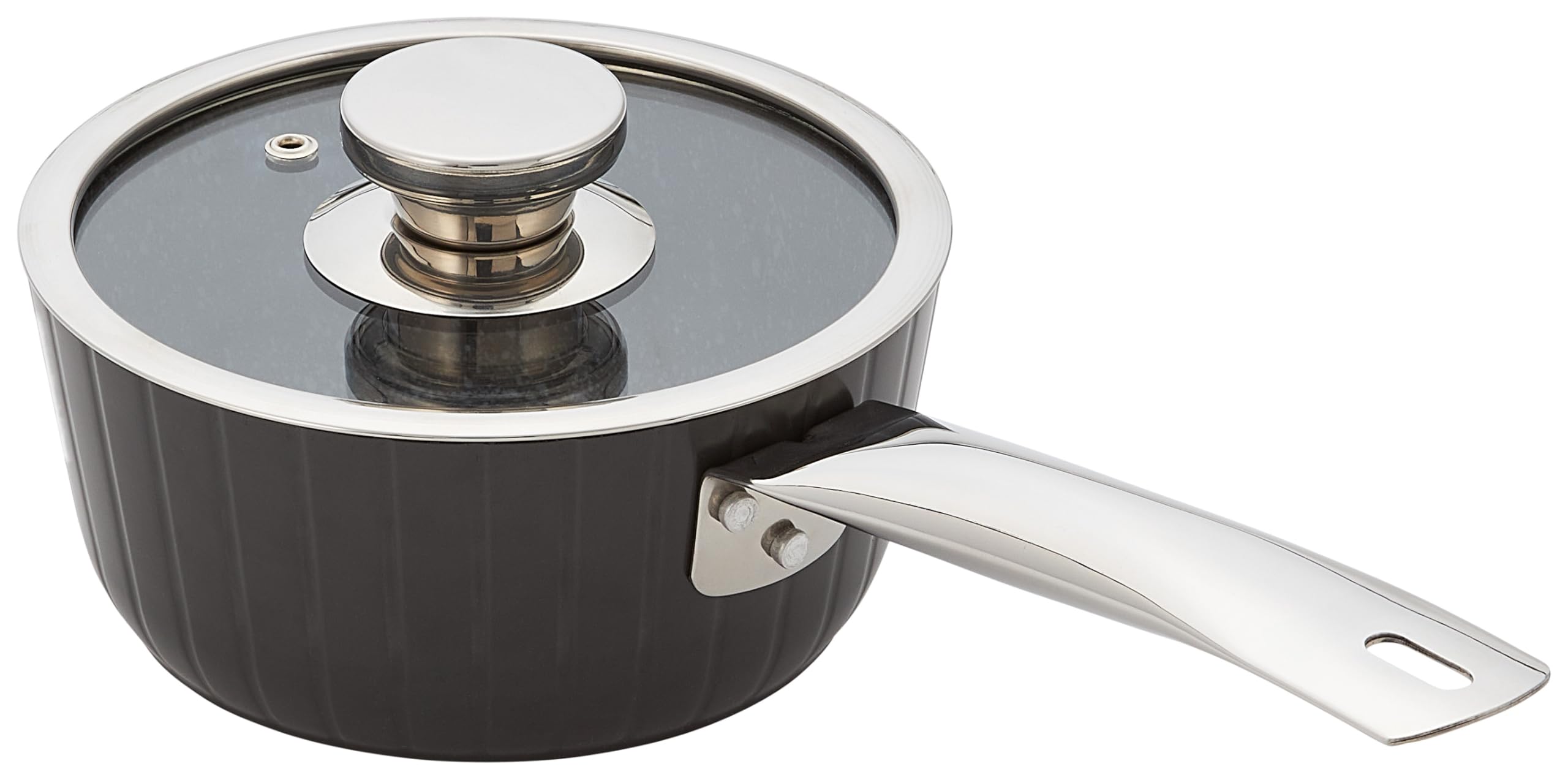 Judge Evertough Non-Stick Saucepan 16Cm / 1LBlack from B&Q