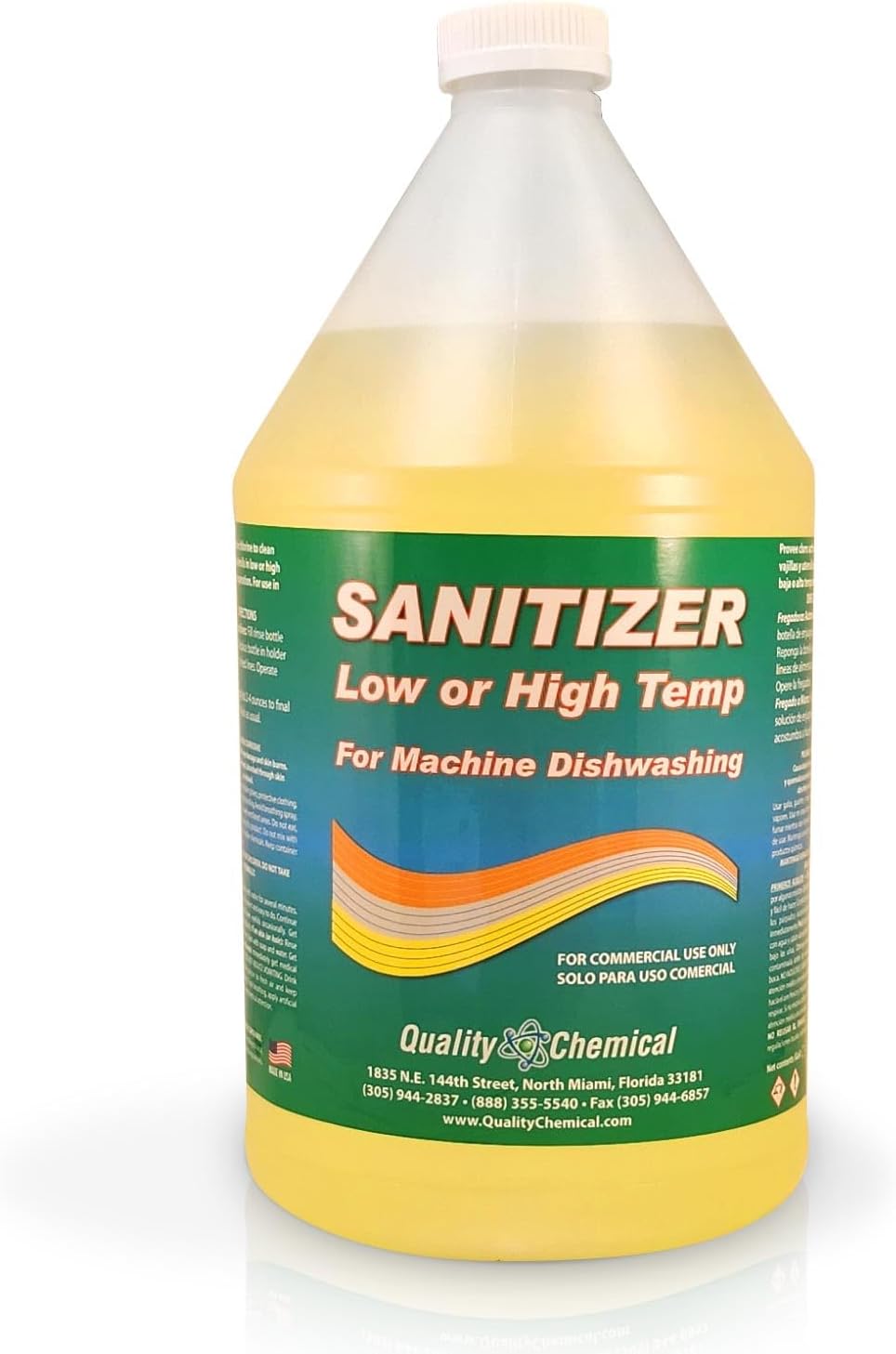 Clean Quick 07535 Broad Range Quaternary Sanitizer w/Test