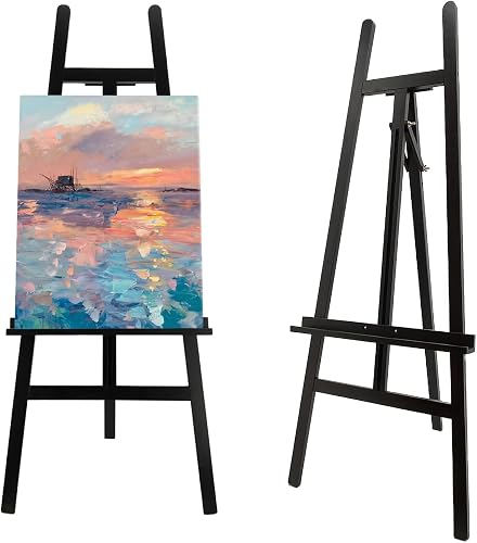 Black A-Frame Easel