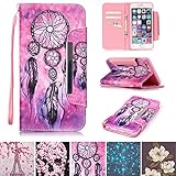 iPhone 6 Plus / 6S Plus Case, Kickstand Flip [Card Slots] Wallet Cover Double Layer Bumper Shell with Magnetic Closure Strap Protective Case for Apple iPhone 6 Plus / 6S Plus 5.5