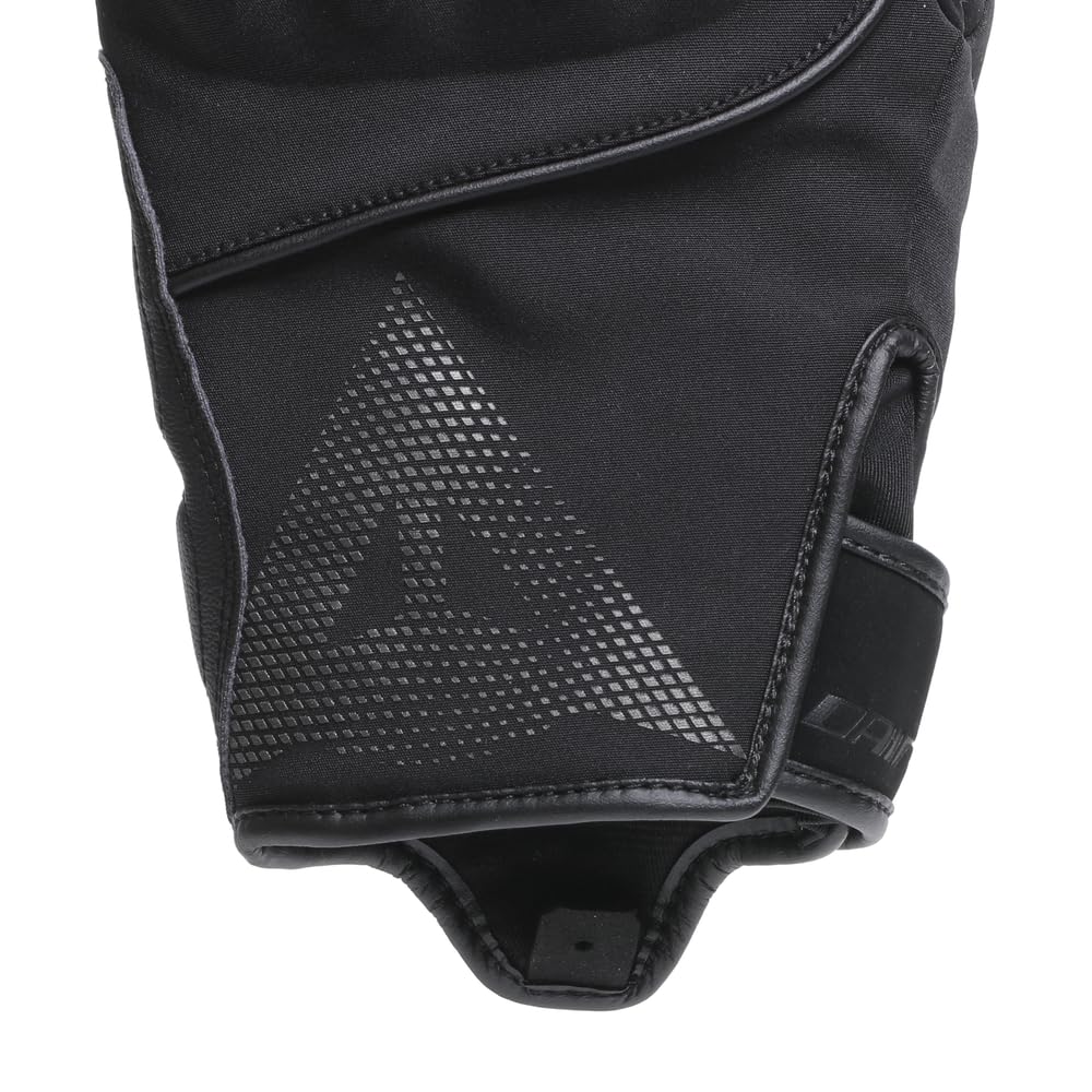 Dainese - Udine WP Gloves, Guantes de Moto de Invierno Impermeables D-Dry con Protección en los Nudillos, Pantalla Táctil y Limpiador de Visera