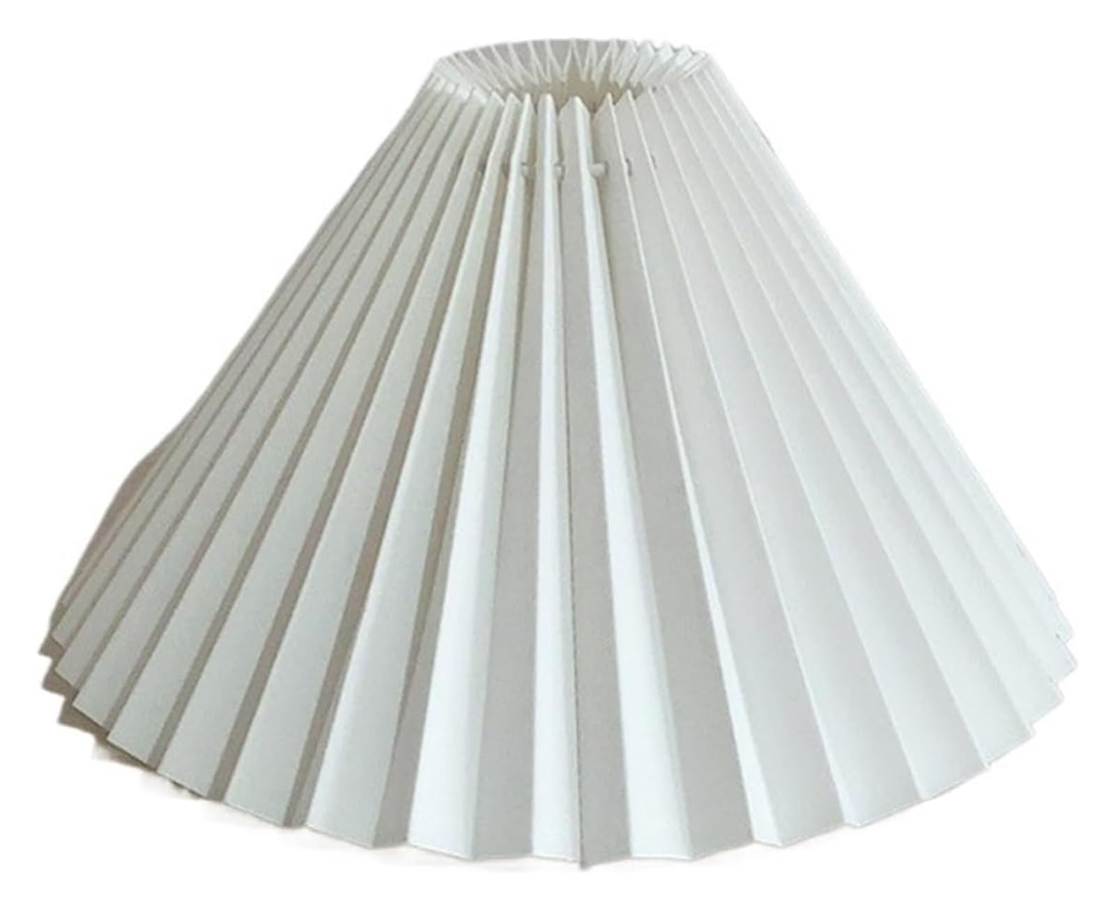 Iulgfsc 01 Lampshade， Adjustable Pleated Fabric Replacement Table Standing Floor Light Decorating Cover(01)