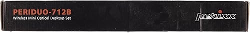 Miniatura 11 de Perixx PERIDUO-712B ES Combo de teclado y mouse inalámbricos - Negro - QWERTY