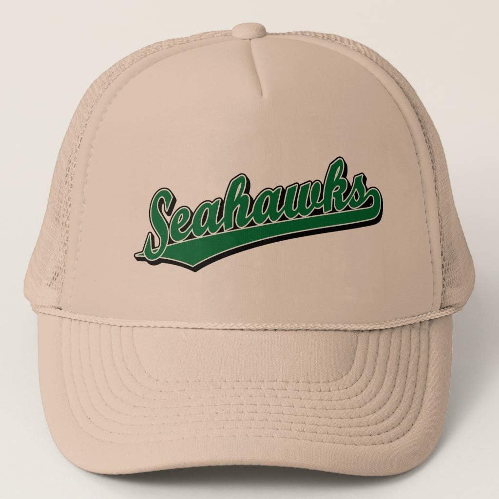 Zazzle Seahawks - Gomas de mar, Color Verde, Khaki and Khaki, Ajustable