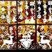 Produktbild Emooqi Weihnachtsfenster Aufkleber, Weihnachts Fensterdeko/Winter Fenstersticker Hochwertigem Statisch Haftende PVC Aufklebe