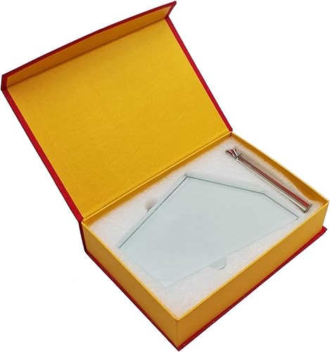 Miniatura 3 de Ismosm Paquete de dos placas de cristal para sublimación, marco de fotos, regalos de sublimación, decoración de mesa de cristal, espacios en blanco