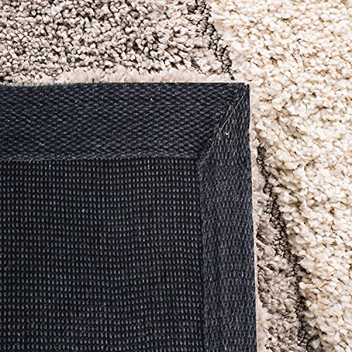 Image of Rainbow Collection Fur Rectangular Rugs and Carpet for Bedroom, Living Room (3X5 Feet, Beige, Ivory)