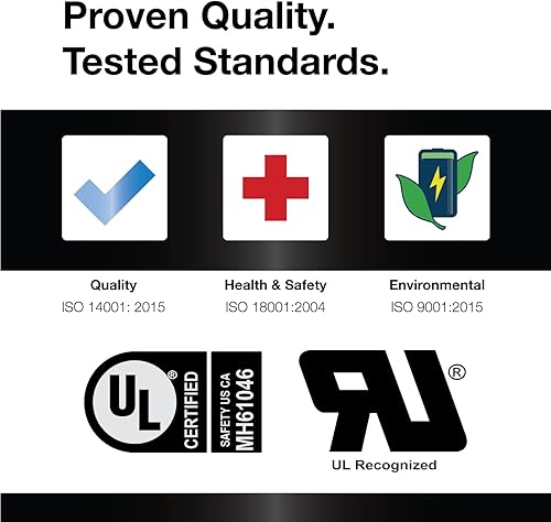 Miniatura 3 de Batería de repuesto de gel de 12V 18AH para WP17-12 D5745 6DZM17 ExpertPower