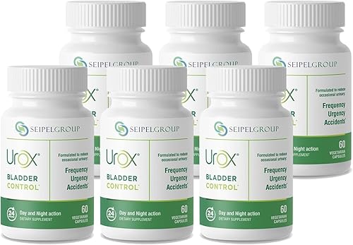 UROX Control de la vejiga suplemento seguro y eficaz de apoyo de la vejiga para hombres y mujeres ayuda a reducir las fugas urinarias frecuencia