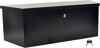 Black Black Steel Trailer Tongue Box